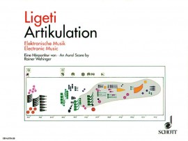 Ligeti Artikulation Score + Cd Sheet Music Songbook