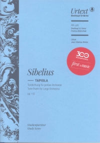 Sibelius Tapiola Op112 Study Score Sheet Music Songbook