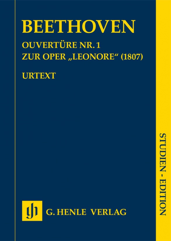 Beethoven Ouverture Nr1 Zur Oper Leonore (1807) Se Sheet Music Songbook