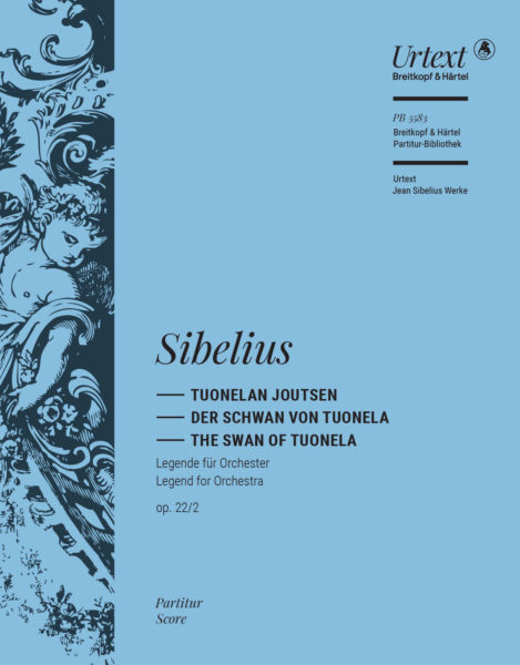 Sibelius Der Schwan Van Tuonela Op22/2 Full Score Sheet Music Songbook