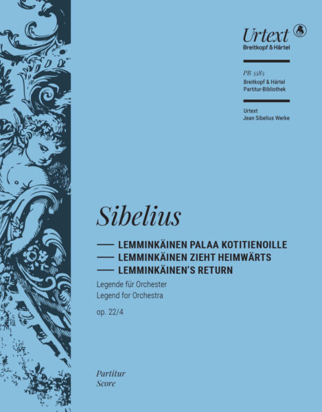 Sibelius Lemminkainens Return Op22/4 Full Score Sheet Music Songbook