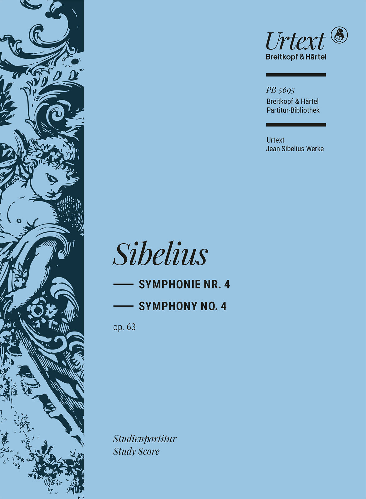 Sibelius Symphony No 4 Op63 Study Score Sheet Music Songbook
