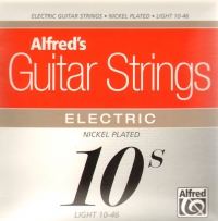 Alfred Guitar Strings Electric 10s Light Sheet Music Songbook
