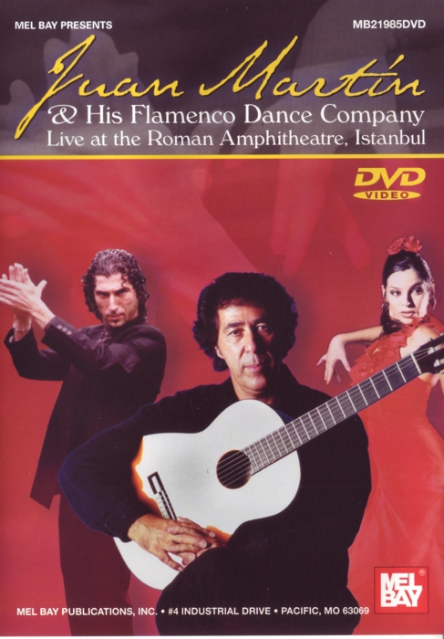 Juan Martin & His Flamenco Dance Company Live Dvd Sheet Music Songbook