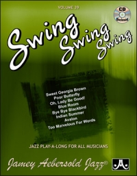 Aebersold 039 Swing Swing Swing Book/cd Sheet Music Songbook
