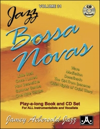 Aebersold 031 Bossa Novas Book + Download Sheet Music Songbook
