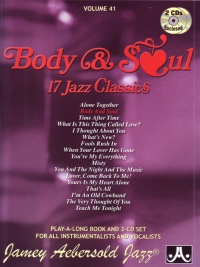 Aebersold 041 Body And Soul Book/audio Sheet Music Songbook