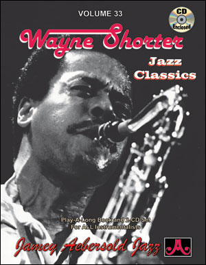 Aebersold 033 Wayne Shorter Book/cd Sheet Music Songbook
