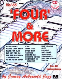 Aebersold 065 Four And More Book/cd Sheet Music Songbook
