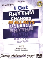 Aebersold 047 I Got Rhythm (all 12 Keys) Book/cd Sheet Music Songbook