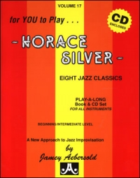 Aebersold 017 Horace Silver Beginner Book/cd Sheet Music Songbook