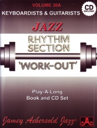 Aebersold 030a Rhythm Section Workout Kb/gt Bk/cd Sheet Music Songbook