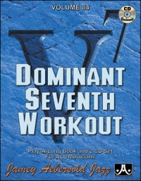 Aebersold 084 Dominant 7th Workout Book/cd Sheet Music Songbook