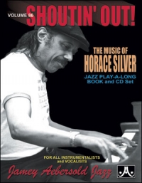 Aebersold 086 Horace Silver Shoutin Out Book/cd Sheet Music Songbook