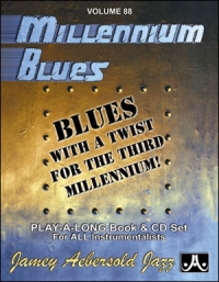 Aebersold 088 Millennium Blues Book/cd Sheet Music Songbook