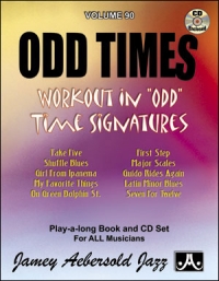 Aebersold 090 Odd Times Unusual Time Sigs Book/cd Sheet Music Songbook
