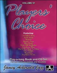 Aebersold 091 Players Choice Book/cd Sheet Music Songbook