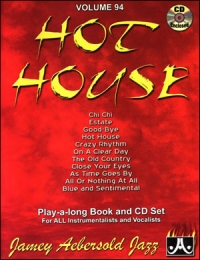 Aebersold 094 Hot House Book/cd Sheet Music Songbook