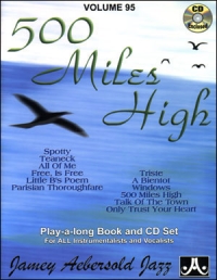 Aebersold 095 Five Hundred Miles High Book/cd Sheet Music Songbook