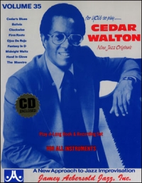Aebersold 035 Cedar Walton Book/cd Sheet Music Songbook