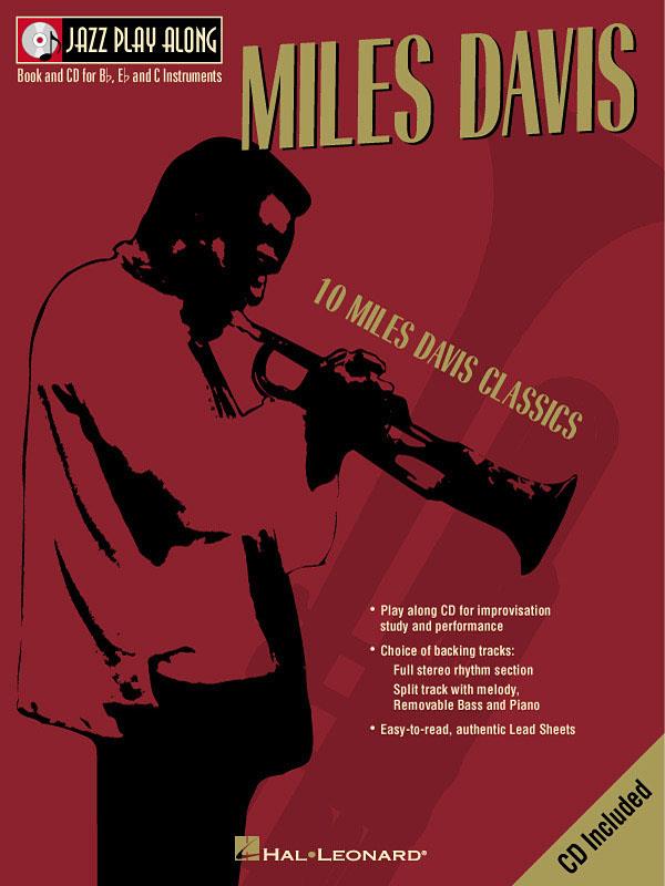 Jazz Play Along 02 Miles Davis Book & Cd Sheet Music Songbook