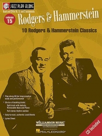 Jazz Play Along 15 Rodgers & Hammerstein Book & Cd Sheet Music Songbook