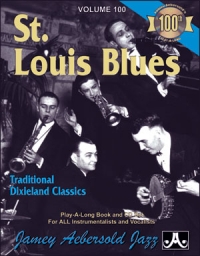 Aebersold 100 St Louis Blues Dixieland Class Bk/cd Sheet Music Songbook
