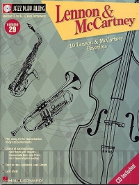 Jazz Play Along 29 Lennon & Mccartney Book & Cd Sheet Music Songbook