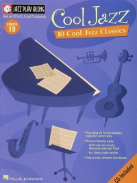 Jazz Play Along 19 Cool Jazz Book & Cd Sheet Music Songbook