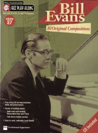 Jazz Play Along 37 Bill Evans Book & Cd Sheet Music Songbook
