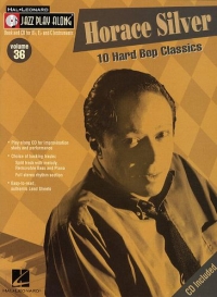 Jazz Play Along 36 Horace Silver Book/cd Sheet Music Songbook