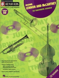 Jazz Play Along 58 More Lennon & Mccartney Book/cd Sheet Music Songbook