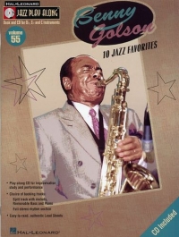 Jazz Play Along 55 Benny Golson Book/cd Sheet Music Songbook