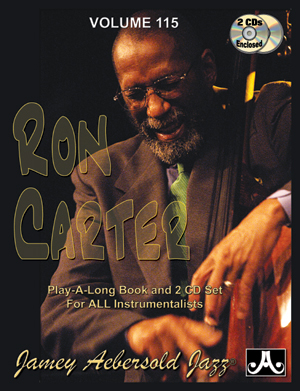 Aebersold 115 Ron Carter Book & 2 Cds Sheet Music Songbook