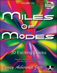 Aebersold 116 Miles Of Modes: Modal Jazz Bk/2 Cds Sheet Music Songbook
