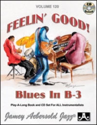 Aebersold 120 Feelin Good Blues In B-3 Book/cd Sheet Music Songbook
