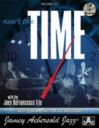 Aebersold 123 Nows The Time Joey Defrancesco Bkcd Sheet Music Songbook