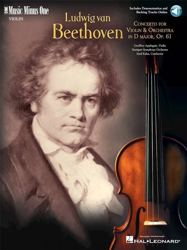Mmo3117 Beethoven Violin Concerto In D Major Op61 Sheet Music Songbook
