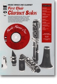 Mmocd3205 First Chair Clarinet Solos Orchestral Ex Sheet Music Songbook