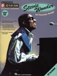 Jazz Play Along 52 Stevie Wonder Book & Cd Sheet Music Songbook