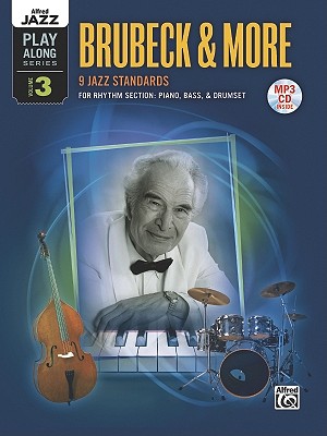 Alfred Jazz Play Along 3 Brubeck & More Rhythm Sheet Music Songbook