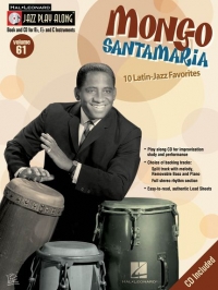 Jazz Play Along 61 Mongo Santamaria Book & Cd Sheet Music Songbook