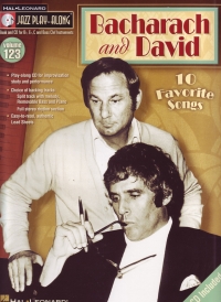 Jazz Play Along 123 Bacharach & David Book & Cd Sheet Music Songbook