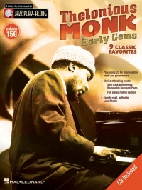 Jazz Play Along 156 Thelonious Monk Early Gems +cd Sheet Music Songbook