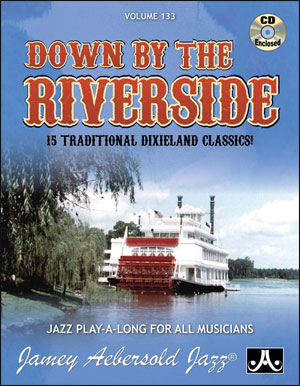 Aebersold 133 Down By The Riverside Book & Cd Sheet Music Songbook