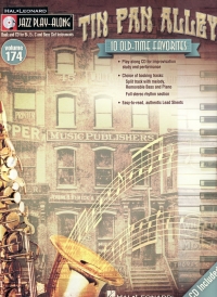 Jazz Play Along 174 Tin Pan Alley Book & Cd Sheet Music Songbook