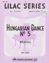 Lilac 015 Brahms Hungarian Dance Sheet Music Songbook