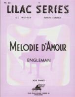 Lilac 024 Engleman Melodie Damour Sheet Music Songbook