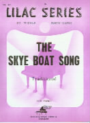 Lilac 097 Skye Boat Song Sheet Music Songbook