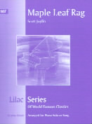 Lilac 107 Joplin Maple Leaf Rag Sheet Music Songbook